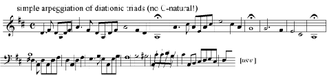 fig. 3: First theme, according to Beethoven�s early sketches.